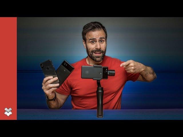 iPhone X vs Pixel 2 vs Sony A6500 - Video Stabilization Comparison!