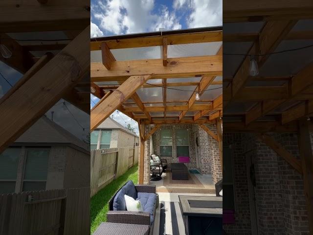 SkyPoly Pergola and Patio Covers! Let light through! #pergola #patiocover #pooldesign #patio