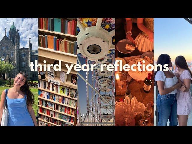 the uni advice I wish I knew (PART 3) ⭐︎ THIRD YEAR REFLECTIONS AT UOFT