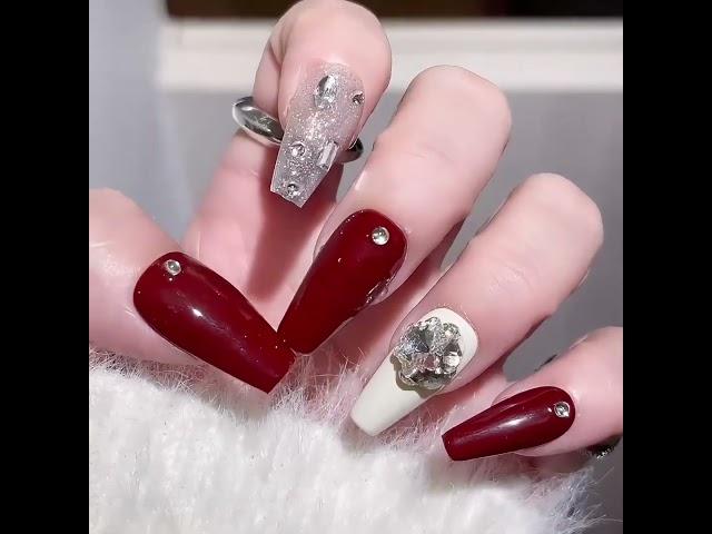 HNP222 赤紅信念  #nails #美甲视频 #美甲創業班 #nailart #naildesign #nailinspo #甲 #nailtech #nailsalon #純手工