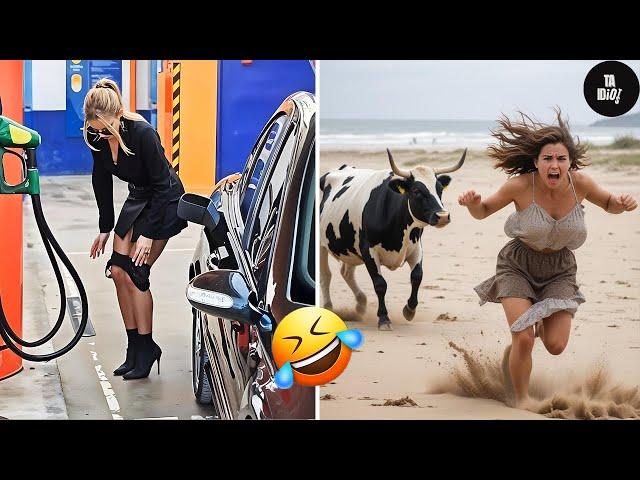 TOTAL IDIOTS AT WORK Caught On Camera | Instant Regret Fails Compilation 2024 #93