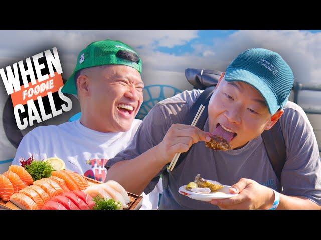 BBL Fishy!? Eating & Drinking Til We Bust - When Foodie Calls Ep 25 - Santa Monica Seafood Festival