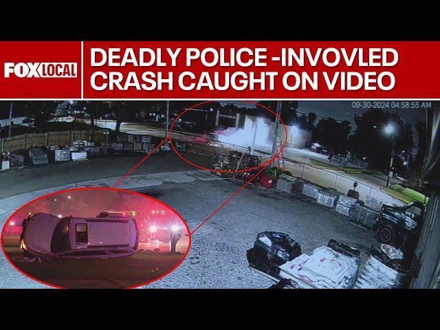 Deadly Warren police-involved crash captured on video