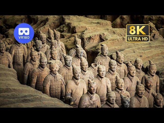 【VR180】Travel China: The Terracotta Army 兵马俑 | Emperor's Ghost Army | 8K 3D Immersive Tour