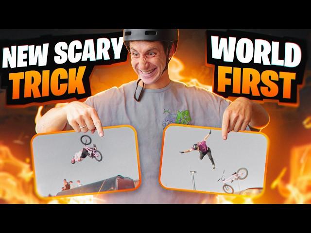 One WORLD FIRST and one NEW SCARY TRICK in one day?