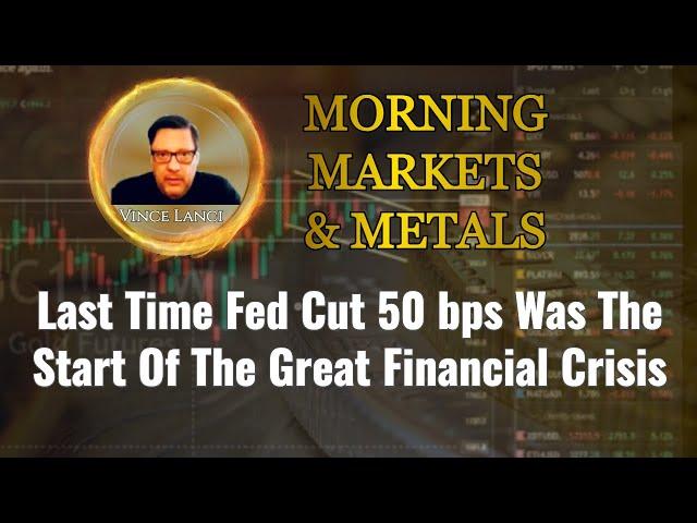 Last Time Fed Cut 50 bps Was The Start Of The Great Financial Crisis