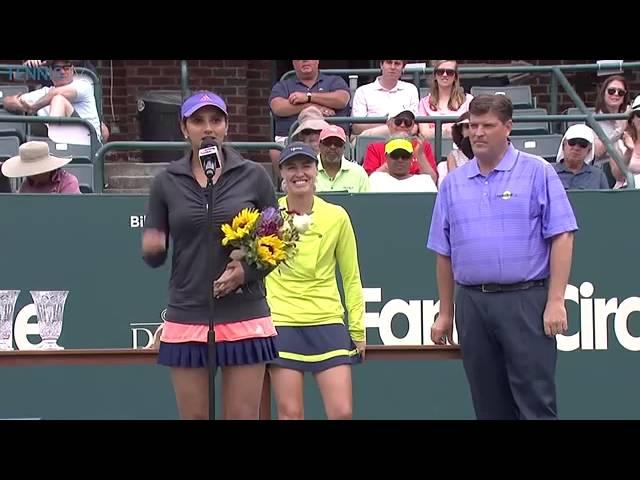 Sania's Speech on Victory and Becoming World Number 1