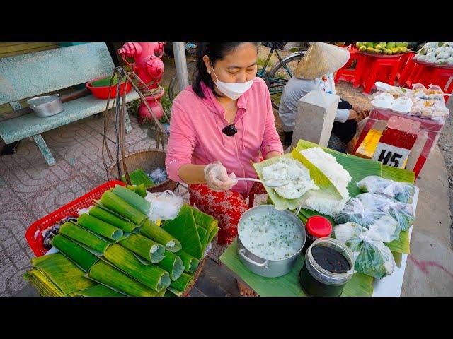 Không ngờ trên đời lại có món ăn độc lạ này bánh hỏi chan nước tương nước cốt dừa