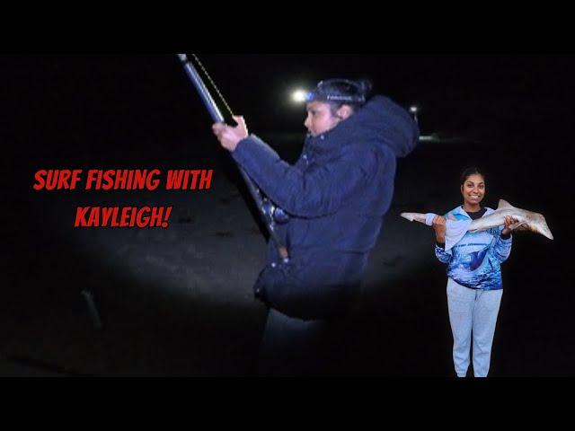 Surf Fishing with Kayleigh