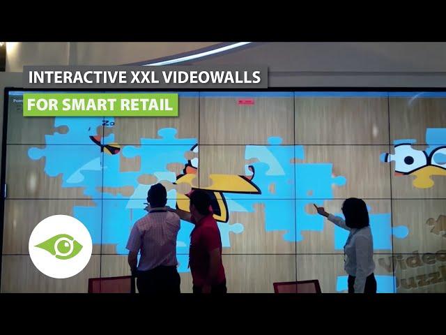 Retail Tech: WOW Experiences with interactive XXL Videowalls