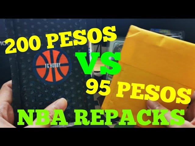 100 PESOS VS 200 PESOS NBA CARDS REPACKS FROM SHOPEE!! WHO WINS???