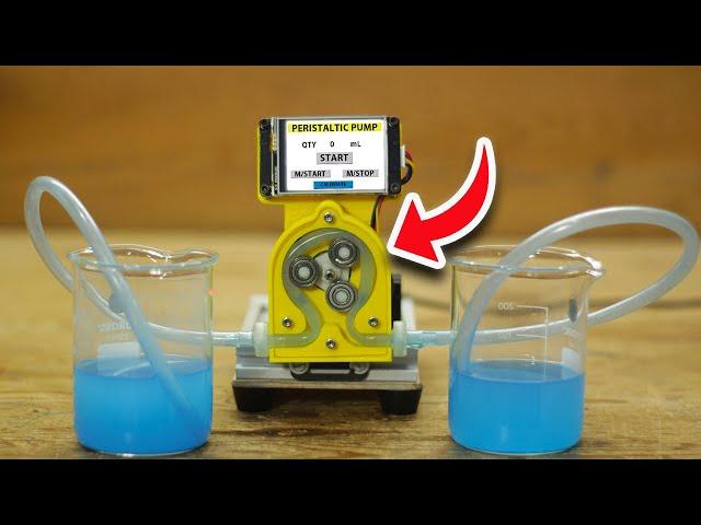 DIY Arduino based Peristaltic pump | Arduino based project