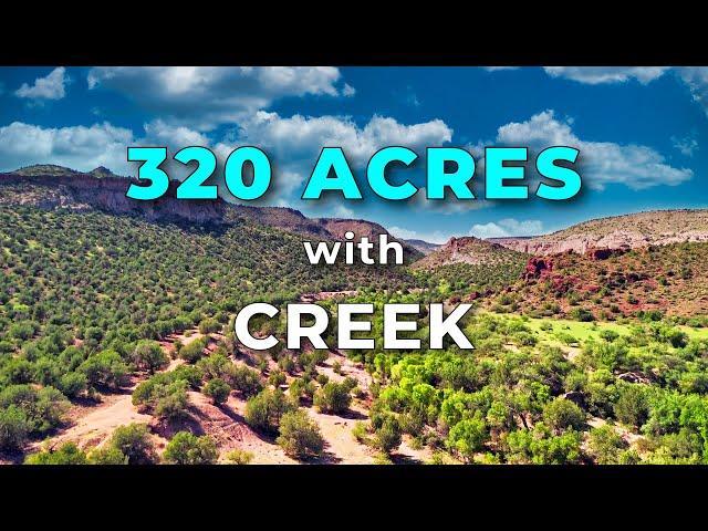 320 Acres of Land for Sale in Arizona with Creek • LANDIO