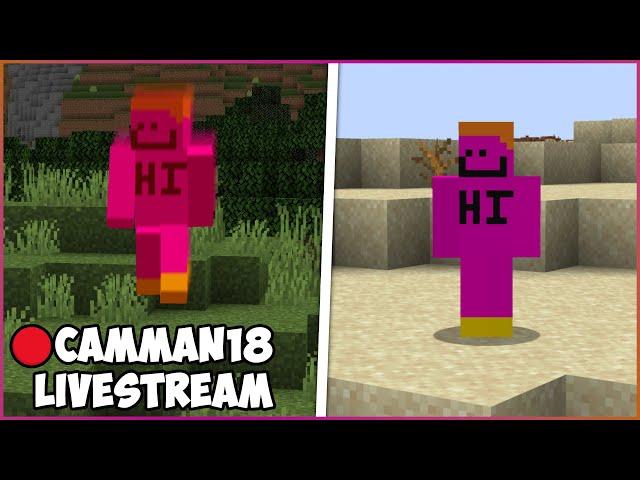 Minecraft, But If I Take Damage I Teleport... camman18 Full Twitch VOD