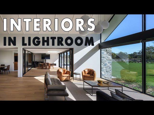 Editing Interior Architecture with Lightroom Classic - Professional Process Explained