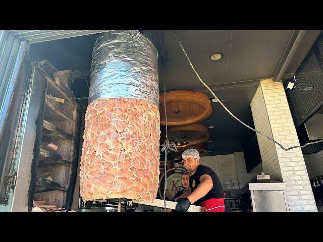 Selling 1 Ton per Day?! - INSANE Doner Kebab in Turkey - Turkish Street Food