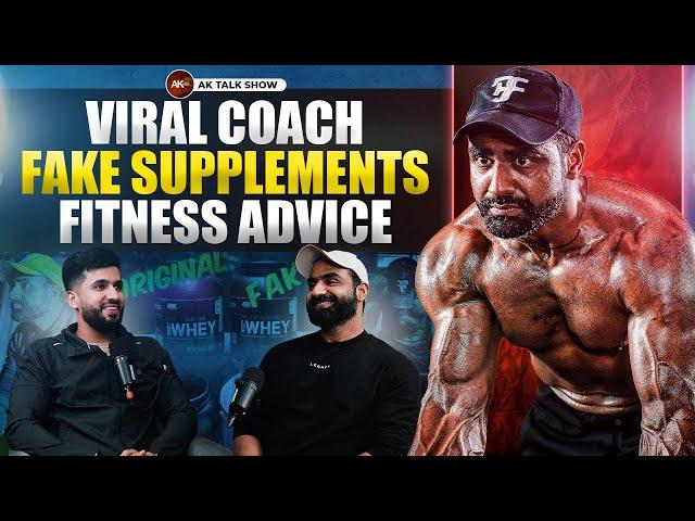 EP-49 Viral Coach, Fake Supplements, Fitness Advice Ft. Nitesh Soni | AK Talk Show