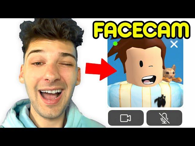 ROBLOX added FACECAM..