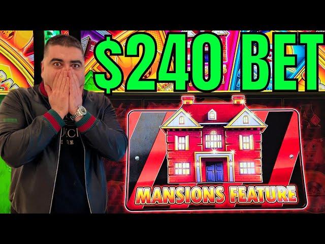 OMG Finally I Did It - $240 Spin MANSION BONUS