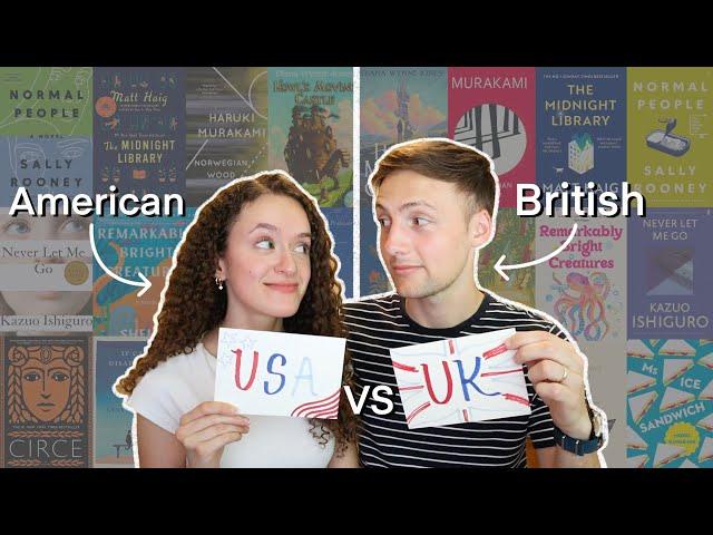 USA vs UK book covers: who designs them better? (feat. my British husband)