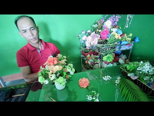 Sharing dried flower arrangement skills | episode 114 | Mr Bean86