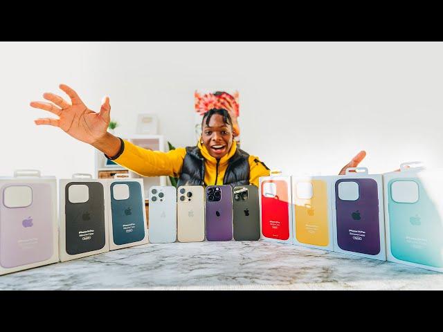 Testing Out All iPhone 14 Pro Silicone Cases With All iPhone 14 Pro Colors