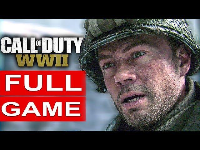 CALL OF DUTY WW2 Gameplay Walkthrough Part 1 Campaign FULL GAME [1080p HD PS4 PRO] - No Commentary