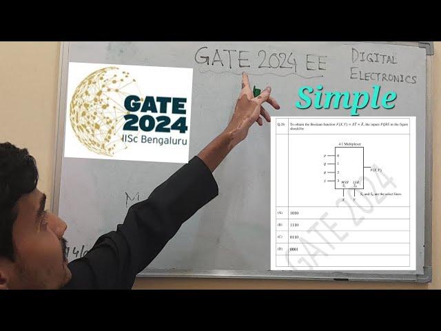 GATE Electrical Engineering (EE) 2024 Question No. 26 Digital Electronics detailed solution