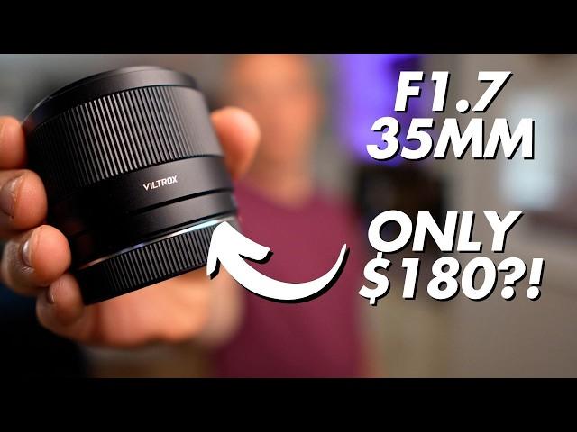 This $180 Lens is CRAZY Good! (Viltrox 35mm f/1.7)