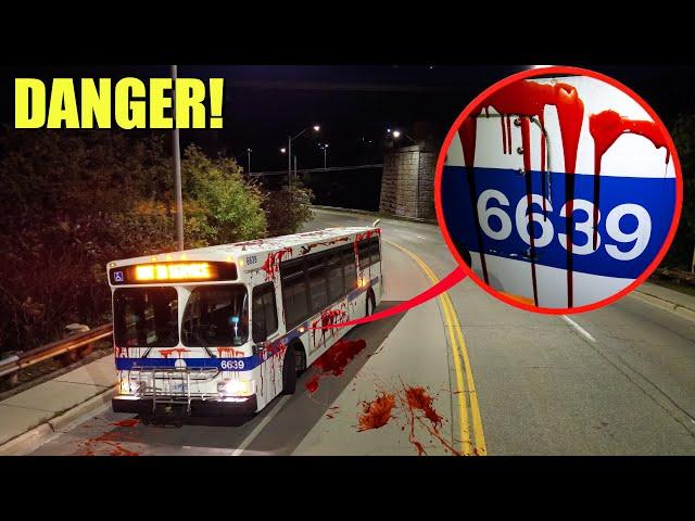 IF YOU SEE BLOOD ON A CITY BUS, CALL FOR HELP! (it’s not SAFE)