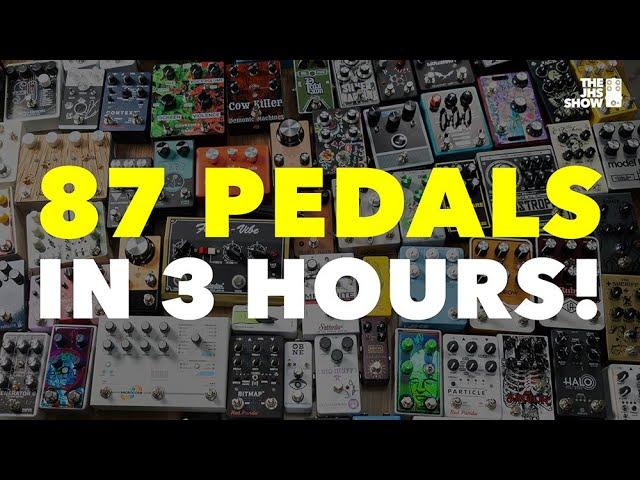 Watch Us Demo 87 New Pedals From Our Favorite Makers