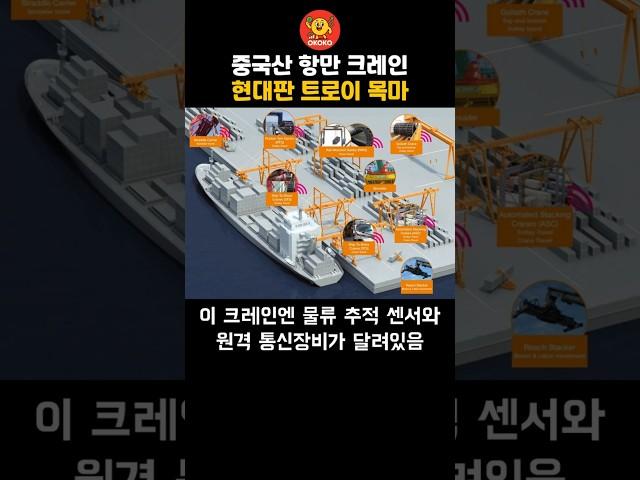 항만 크레인이...스파이 장비라고??? #현대힘스