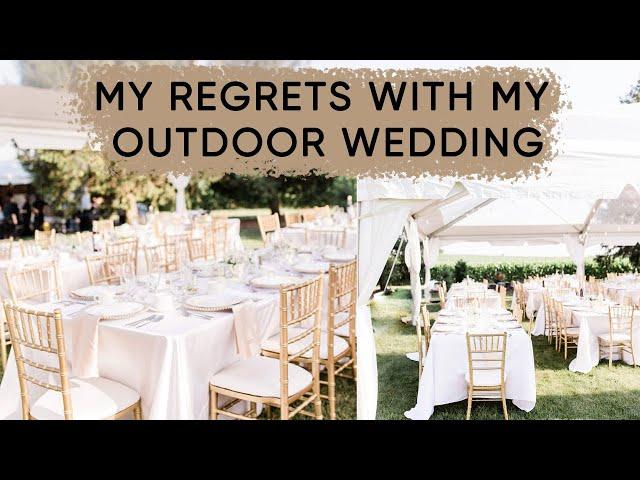 What I learned from planning my outdoor wedding | ELA BOBAK