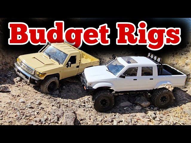 WPL C64-1 vs MN Model MN-82. Cheap Truck Battle!