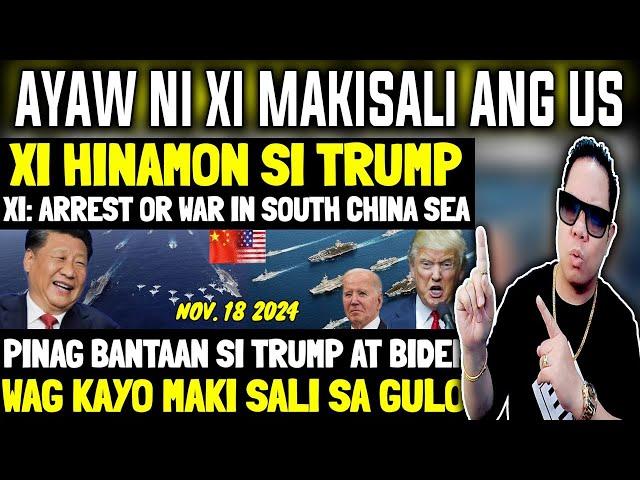 CHINA NAYAYABANGAN KAY TRUMP! AYAW NG CHINA MAKISALI ANG US SA ISSUE SA WPS REACTION AND COMMENT