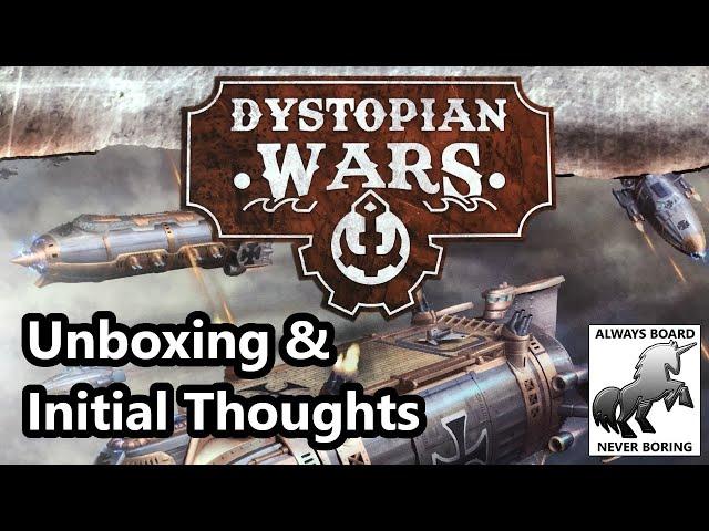 Dystopian Wars: Sturginium Skies 2-Player Starter Set - Unboxing & Initial Review | Sponsored