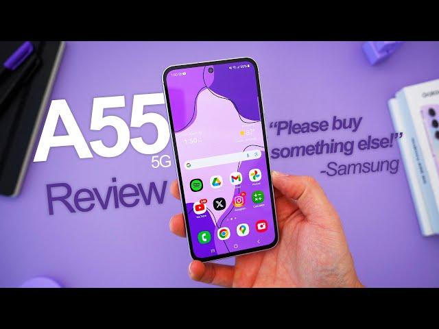 Samsung REALLY Doesn't Want You To Buy The A55 (But You Should Anyway)