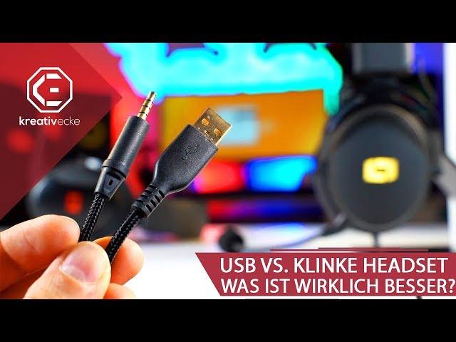 USB vs. Klinke - Was ist besser für Gaming Headsets? |  Lioncast LX55 VS. LX55 USB VS. LX60