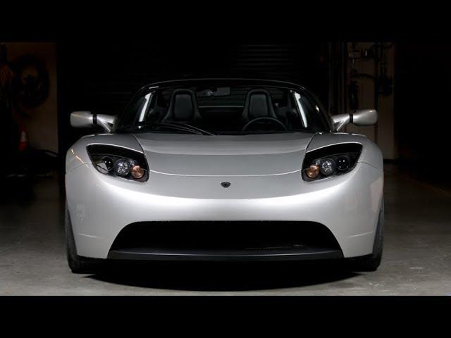 How Tesla Roadster electric car works in snow... by vibesElon