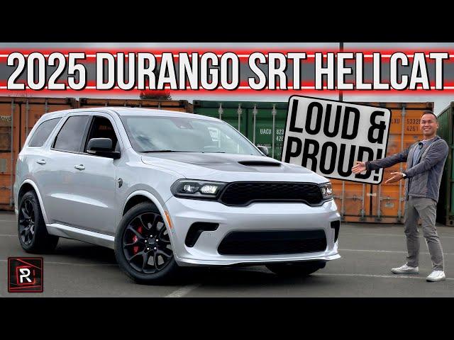 The 2025 Dodge Durango SRT Hellcat Is An Obnoxious SUV With Charming Muscle Car Vibes