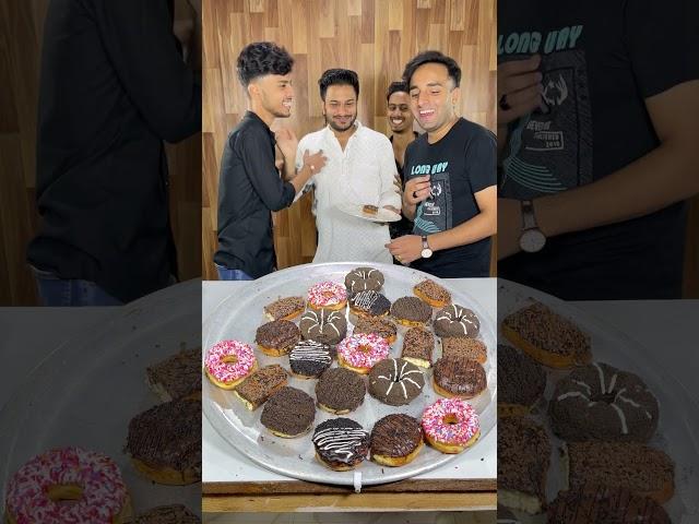 Everyone Is Fighting For Donuts  Funny Bottle Flip Challenge | Sahil Khan NT