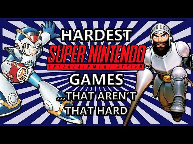 Hardest Super Nintendo Games... That Aren't That Hard - SNESdrunk