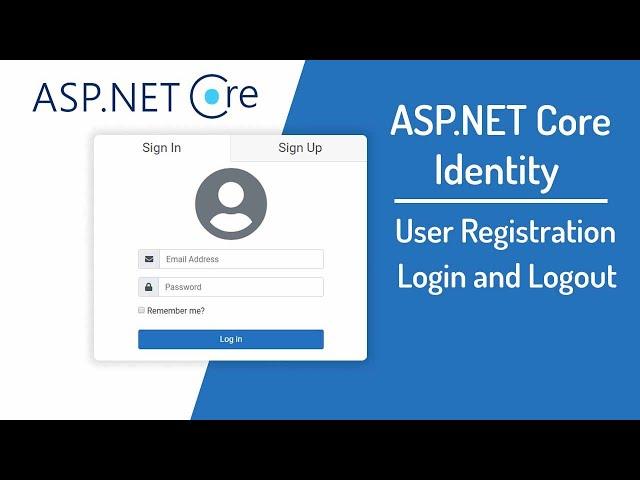 ASP.NET Core MVC Login and Registration using Identity