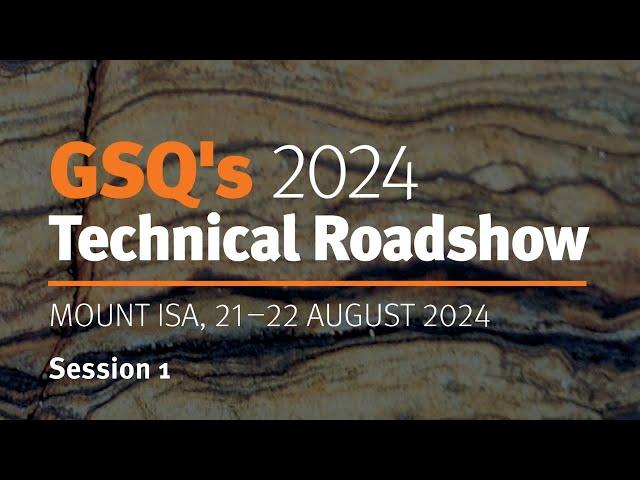 GSQ Technical Roadshow 2024 - Session 1 - Government priorities and collaborations