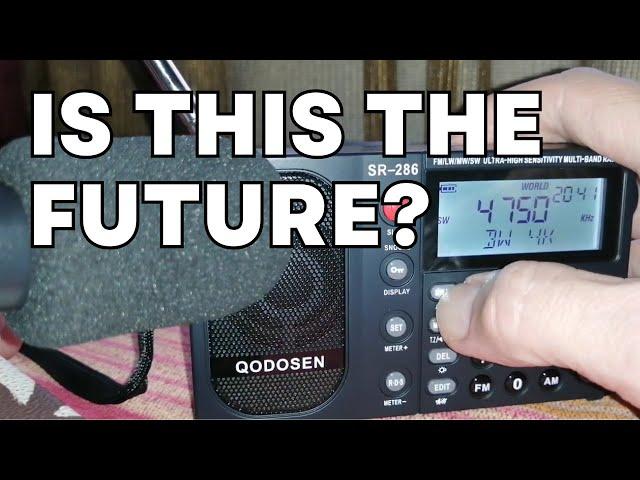 An astonishing DXing radio: Unboxing the Qodosen SR-286 and first look #shortwave #tef6686