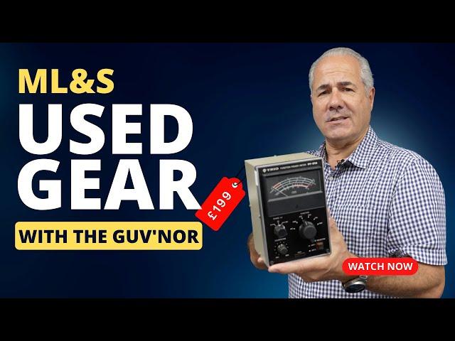 Used Gear with the Guv'nor Martin Lynch!