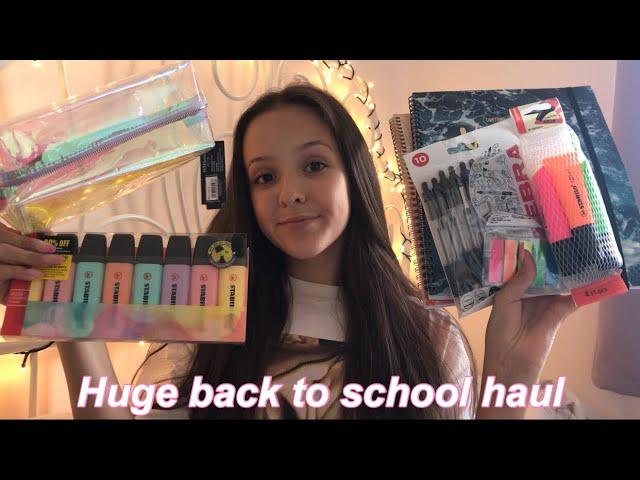 HUGE BACK TO SCHOOL HAUL || UK