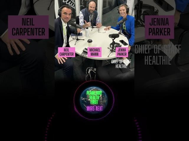 Jenna Parker, Chief of Staff at Healthie  with Host Michael Mann & Co-host Neil Carpenter  VIVE 2024