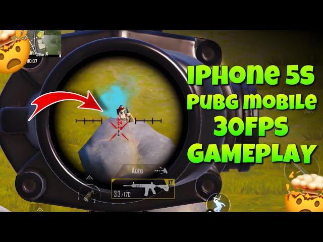 iPhone 5s pubg mobile test in 2023  | 720p & 30fps full gameplay video | FX2op |