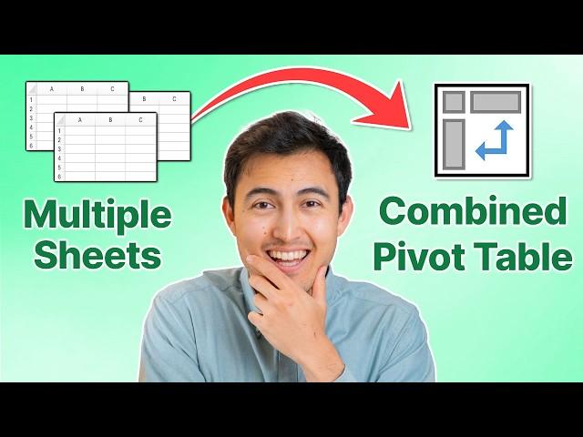 Easily Make a Pivot Table from Multiple Sheets